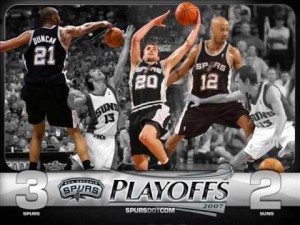 The San Antonio Spurs won the 2007 NBA Finals, their fourth, sweeping the Cavs in four. I'd like to add, Go Milwaukee Bucks. 
